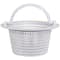 6.25" White Swimming Pool Skimmer Basket with Handle
